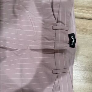 Express Blush Pinstripe Trousers